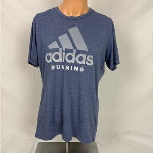 Adidas Men's Climalite Heather Blue Tee.